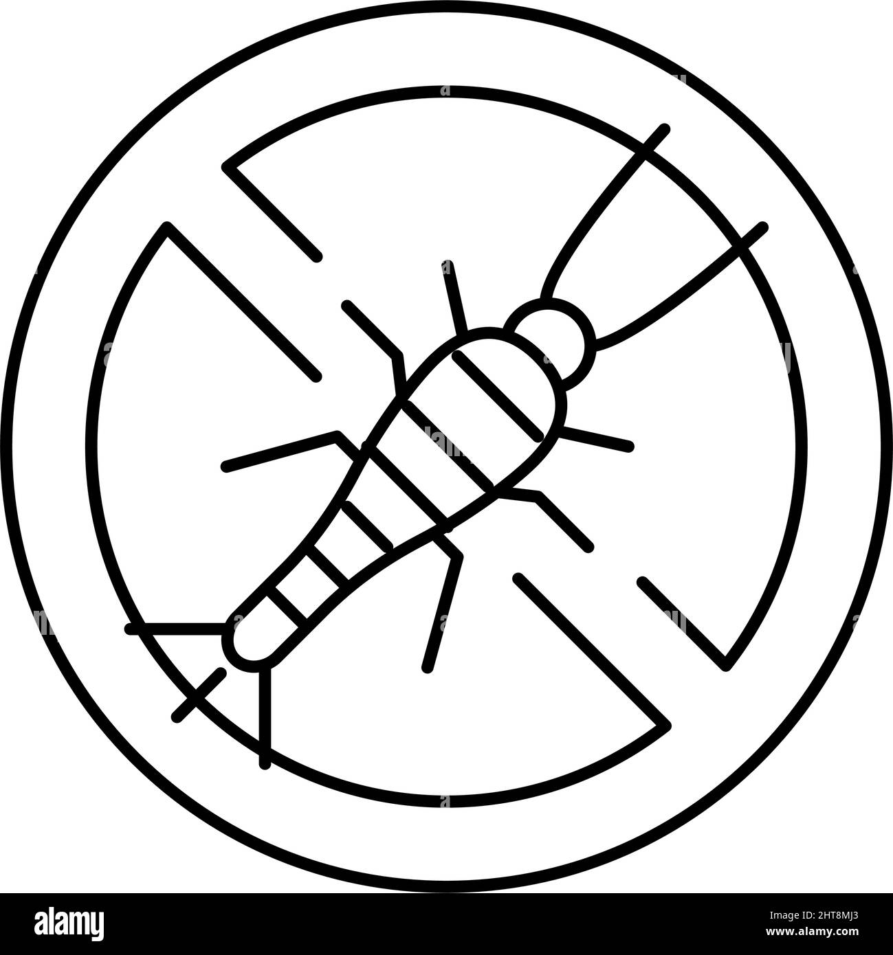 illustration vectorielle de l'icône de la ligne de traitement de l'argentique Illustration de Vecteur