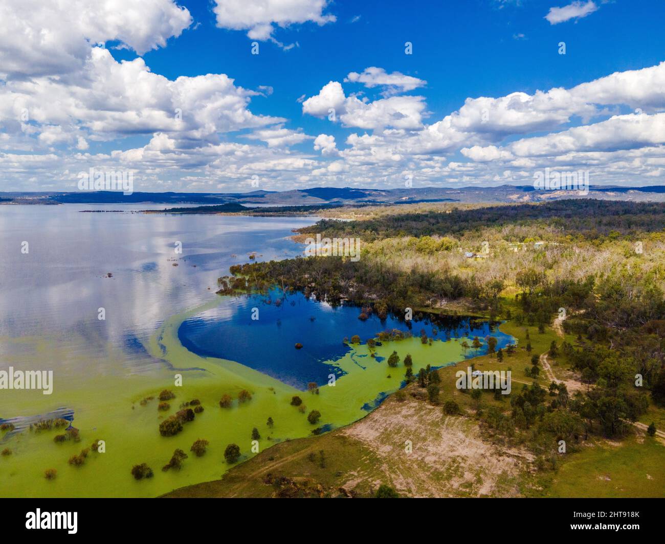 Les eaux du barrage de copeton Banque de photographies et d’images à