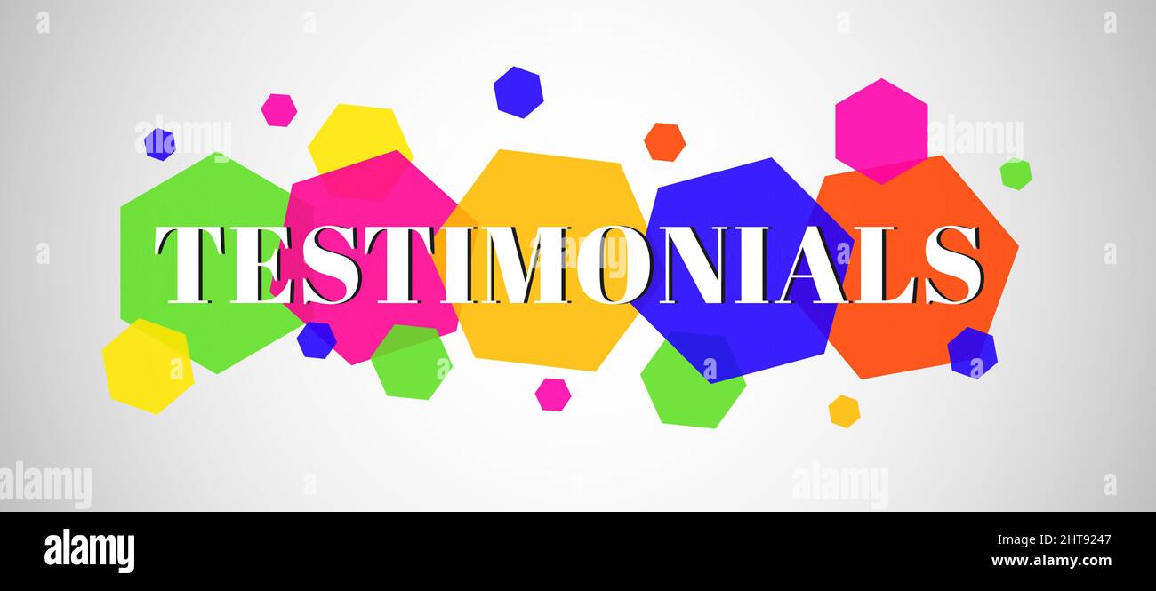 Modèles de témoignages créatifs - Illustration vectorielle modifiable Illustration de Vecteur