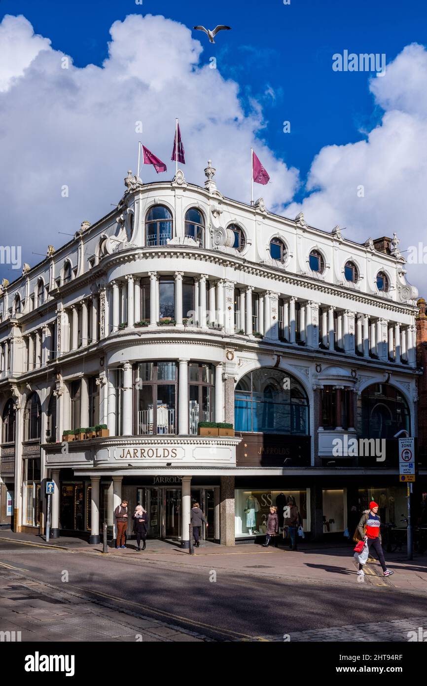 Jarrolds Department Store, dans le centre de Norwich, l'architecte George Skipper, ouvert 1905 Banque D'Images
