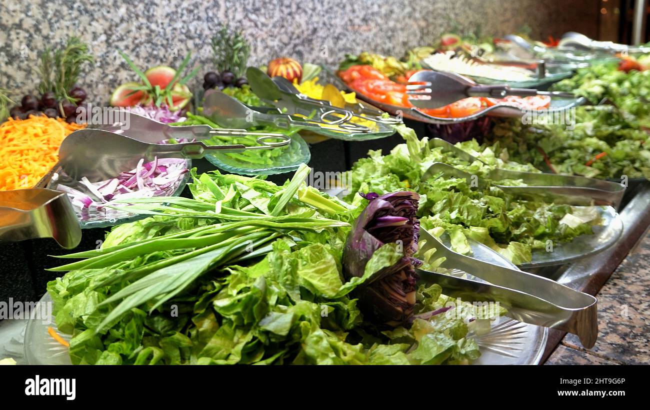 Différents types de salades Banque de photographies et d’images à haute résolution Alamy