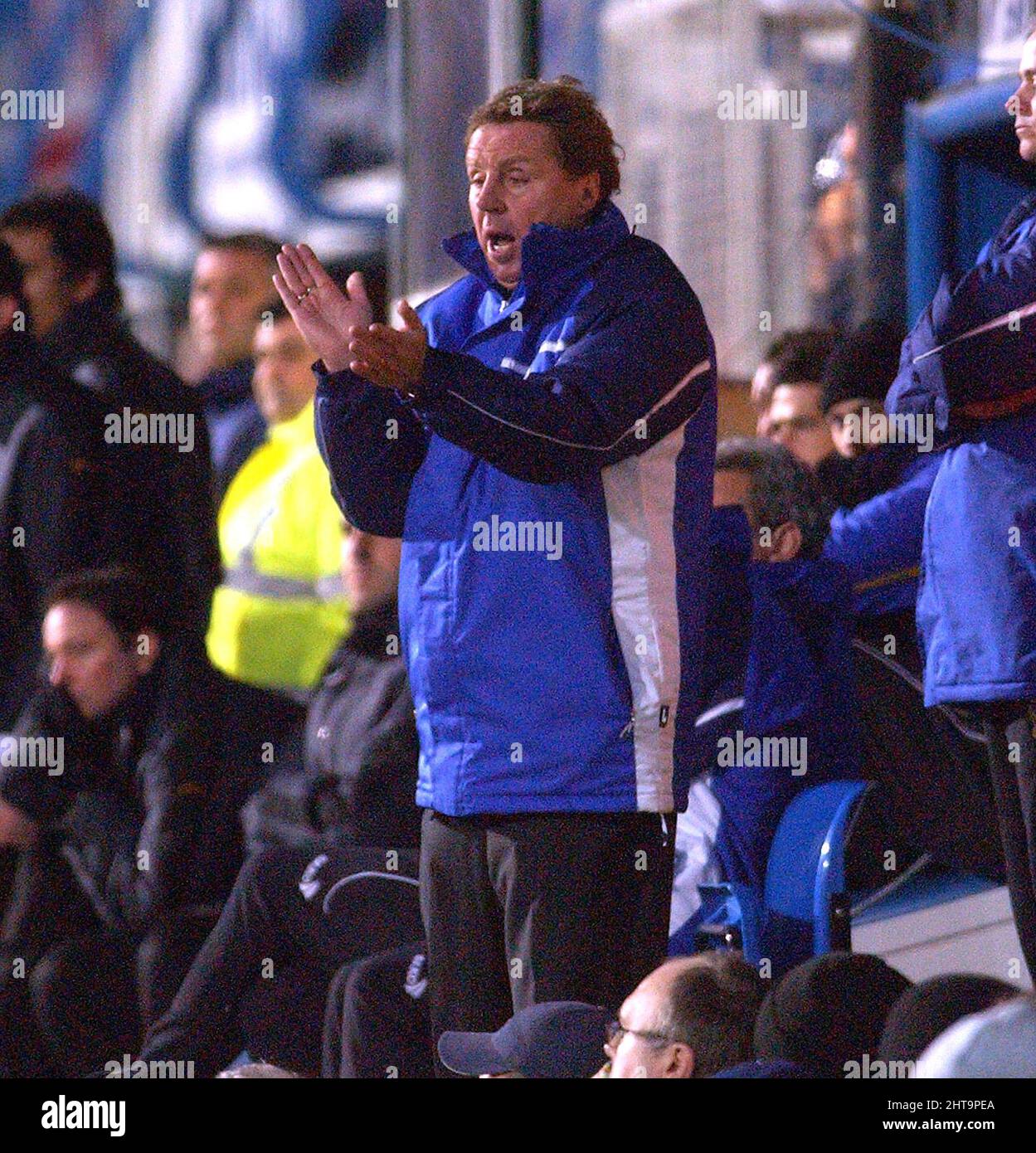 PORTSMOUTH V FULHAM HARRY REDKNAPP PIC MIKE WALKER, 2005 Banque D'Images