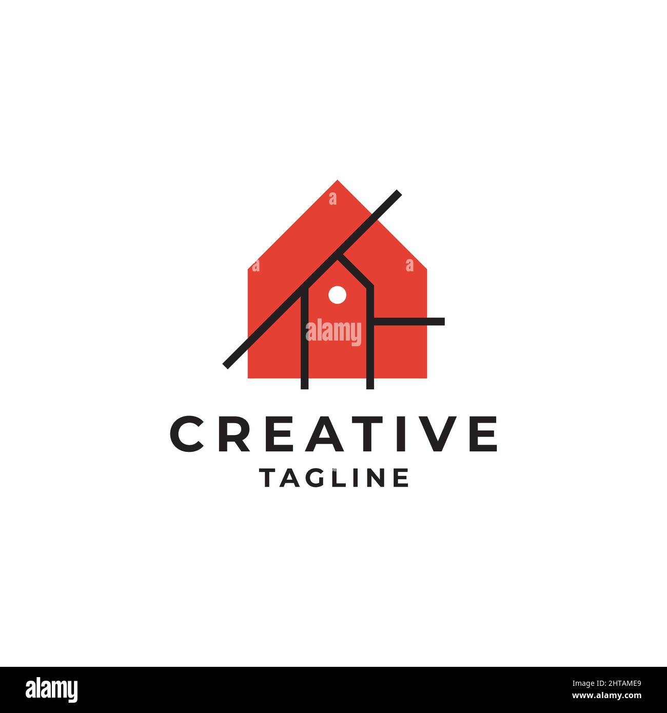 Maison symbole logo design inspiration modèle vectoriel Illustration de Vecteur