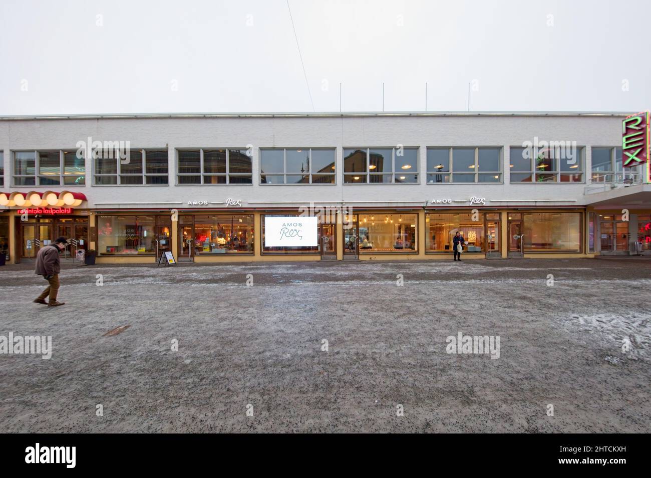 Bio Amos est un musée d'art de Lasipalatsi à Helsinki, en Finlande. Banque D'Images