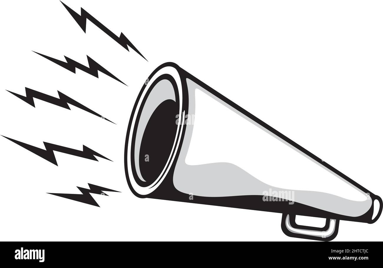 Mégaphone vector illustration Illustration de Vecteur
