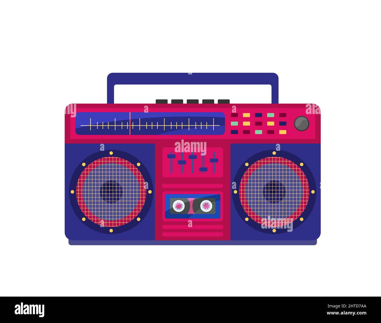 Radio cassette recorder are 80 Banque de photographies et d'images à haute  résolution - Alamy