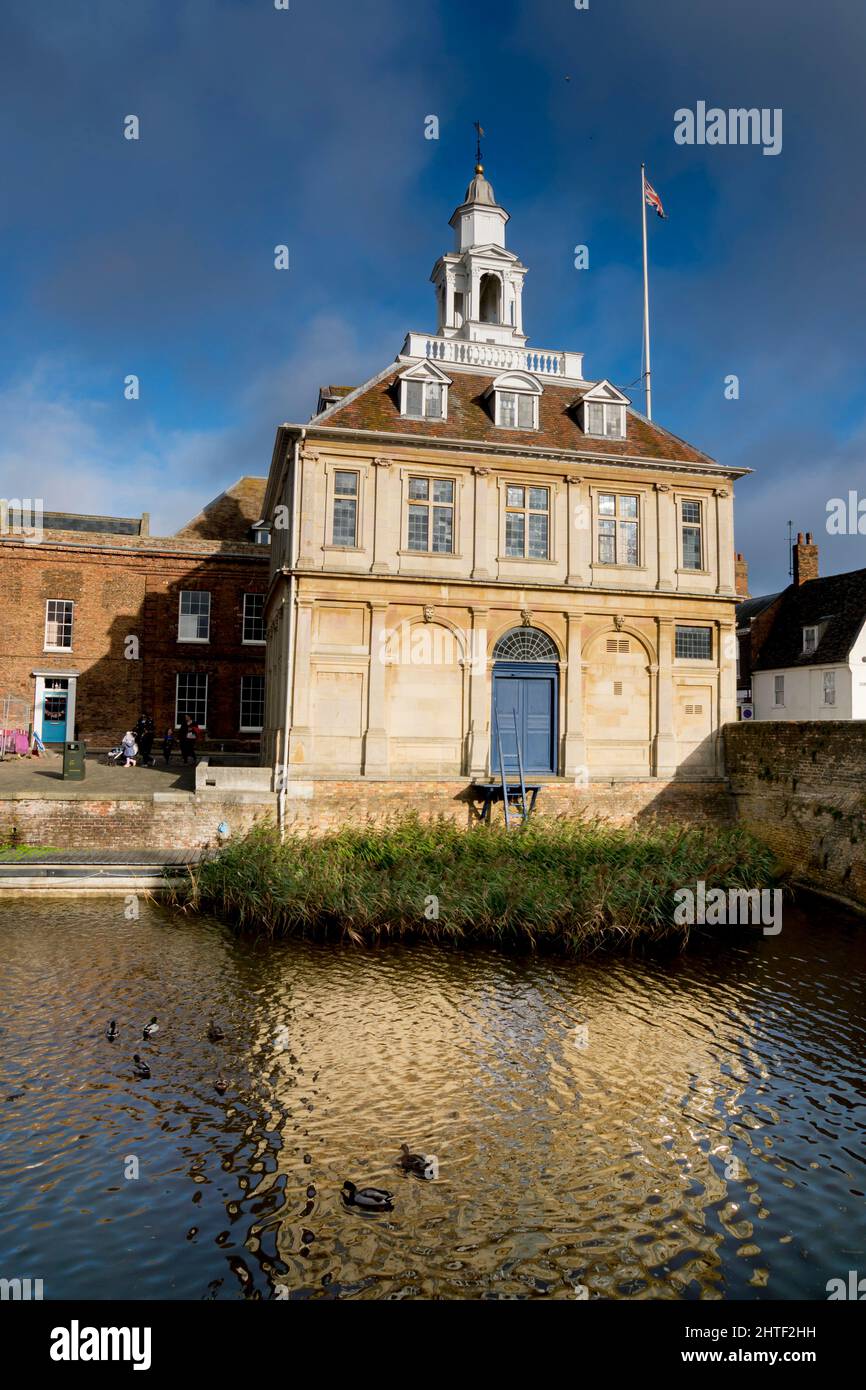 Europe, Royaume-Uni, Angleterre, Norfolk, King's Lynn, Maison personnalisée Banque D'Images