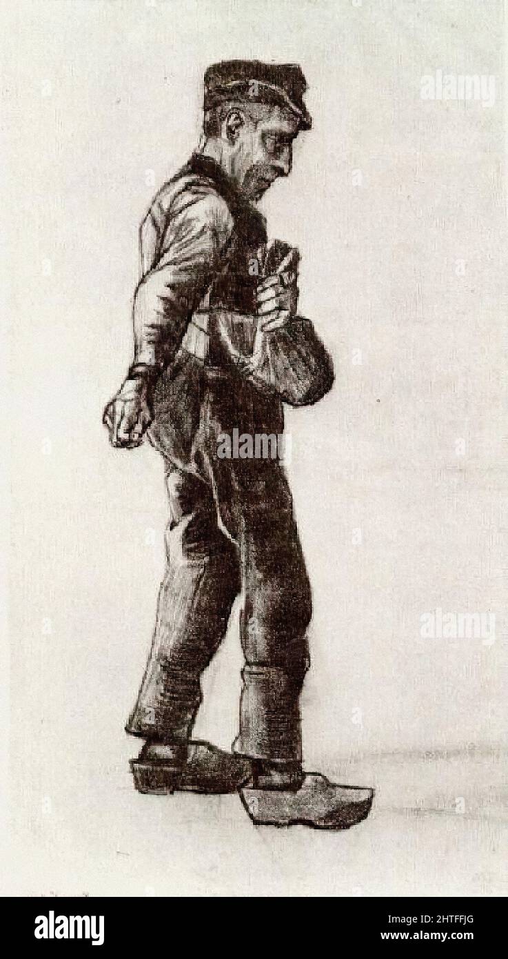 Vincent Van Gogh - Sower 1881 Banque D'Images