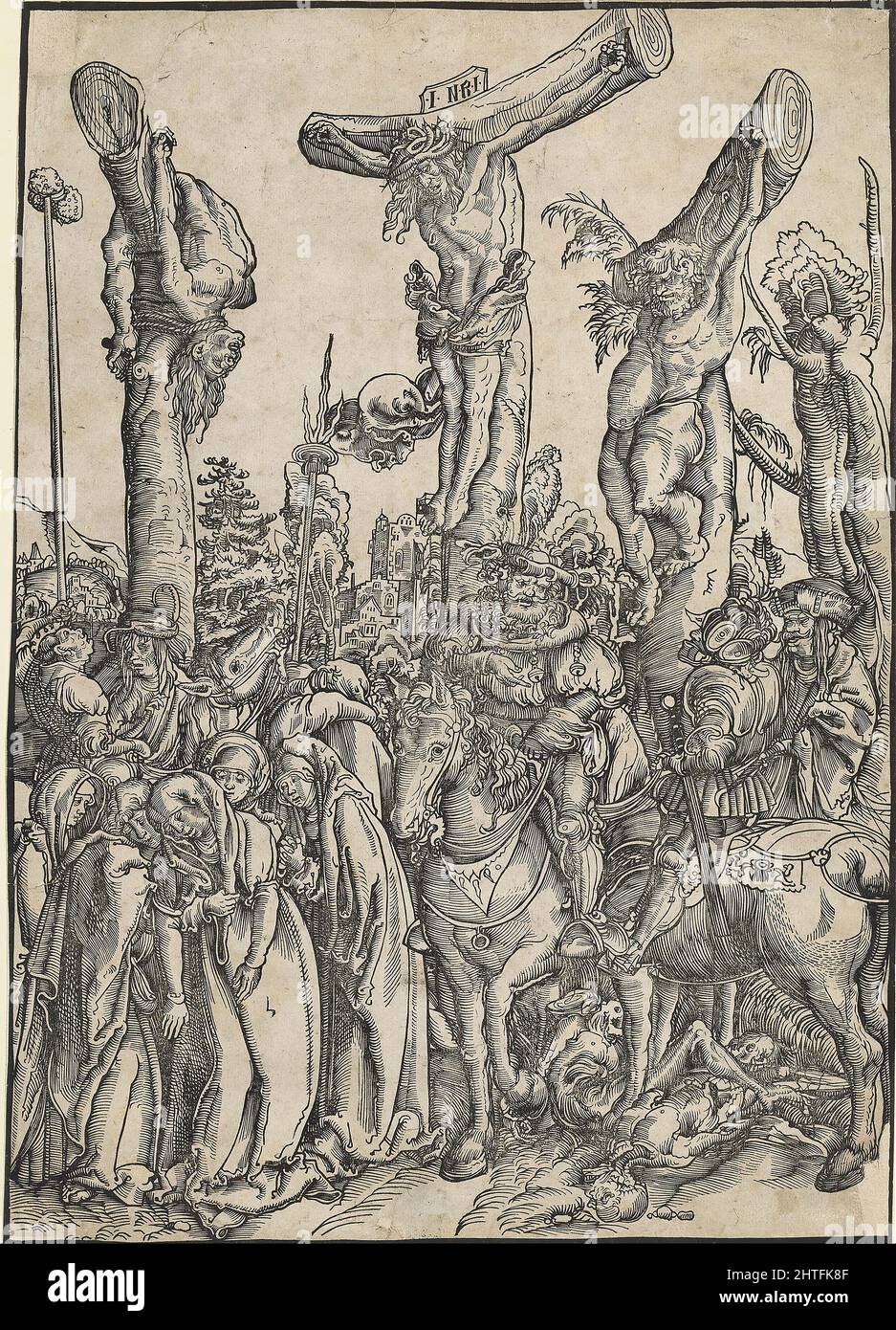 Lucas Cranach l'aîné - la Crucifixion (520041) Banque D'Images