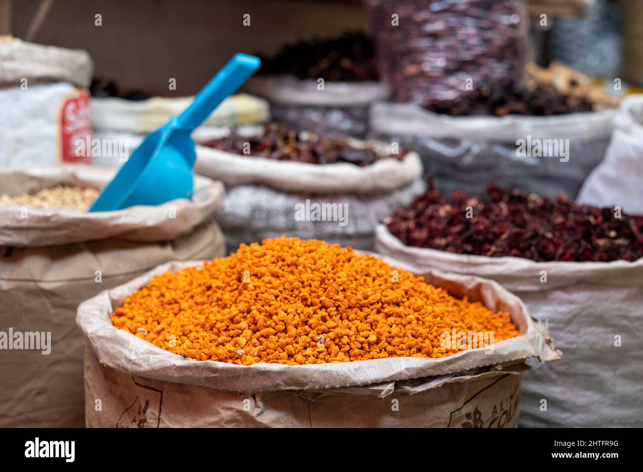 Semillas mercado mexicano Banque D'Images