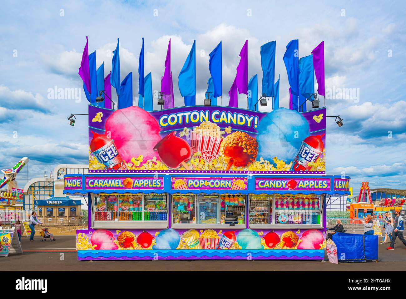 Tampa Floride États-Unis 02 15 2022. Buffet de desserts à la foire de l'État de Floride Banque D'Images