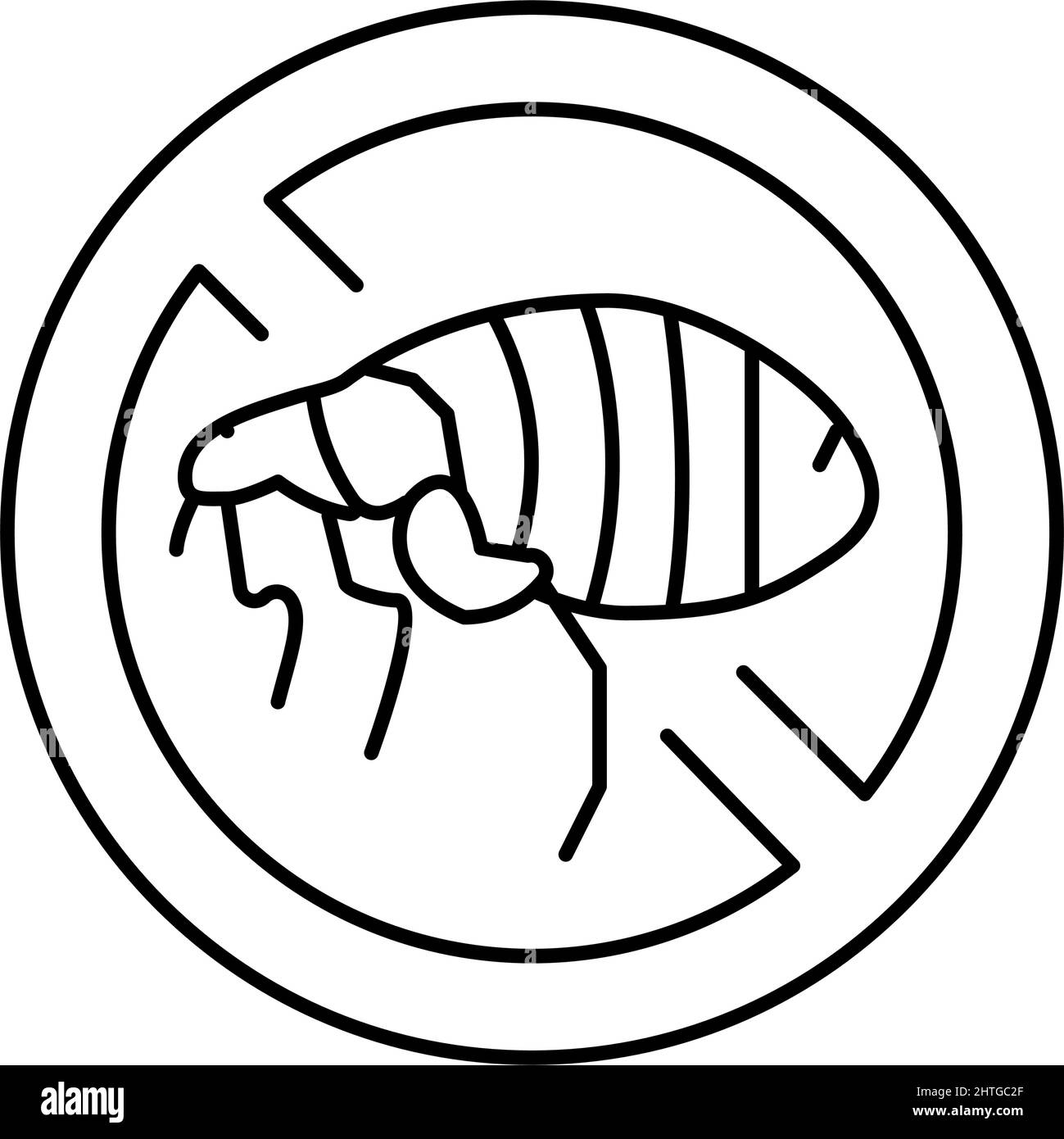 illustration vectorielle de l'icône de la ligne de traitement des puces Illustration de Vecteur