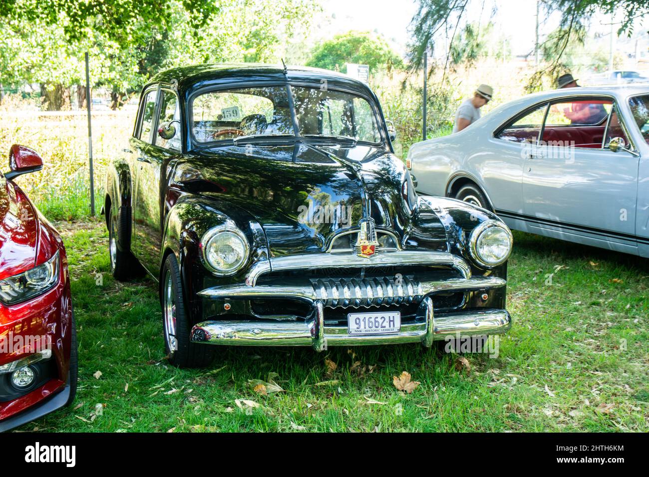 Berline Holden FJ 1950s de General Motors Banque D'Images