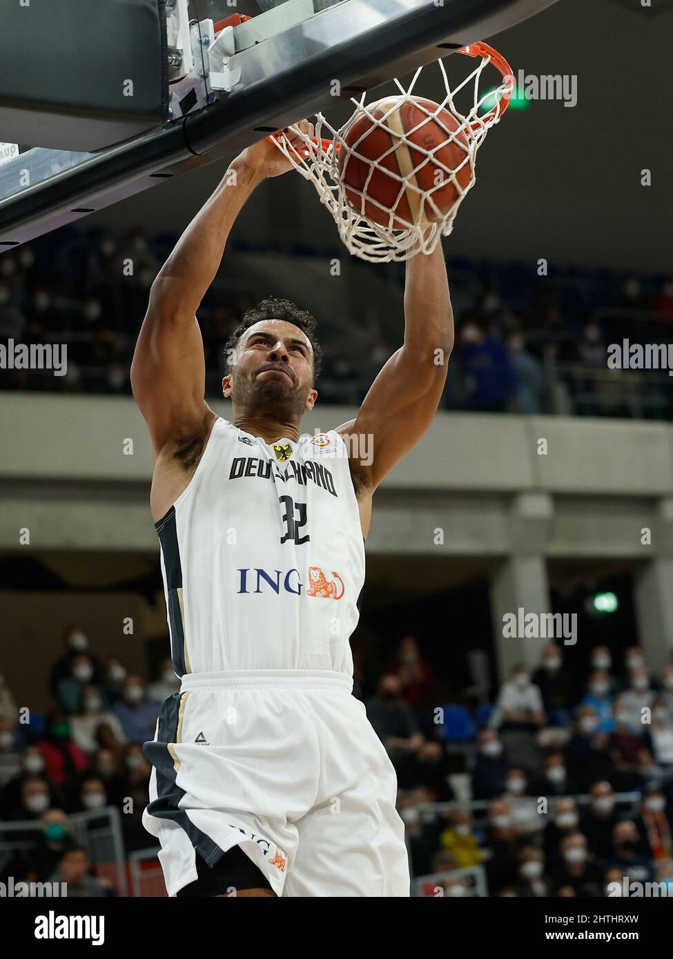 Firo Basketball 28th février 2022, Allemagne Israël