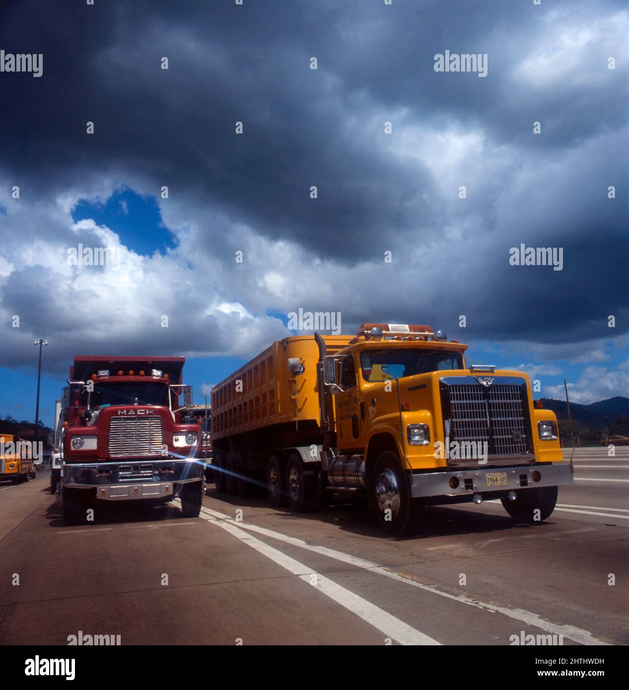 AMERICAN TRUCKS MACK Banque D'Images