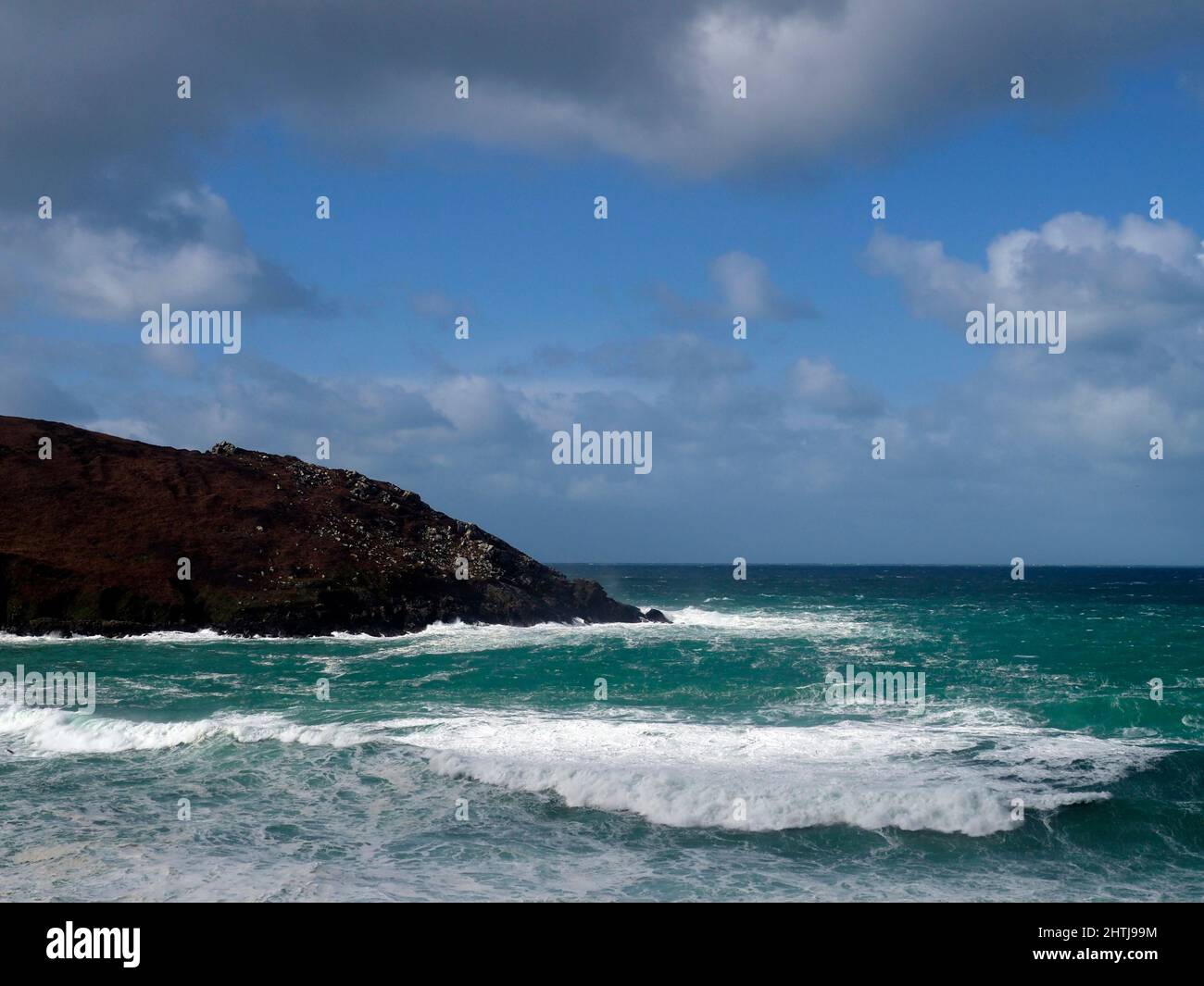 Côte près de Zennor, Cornouailles Banque D'Images