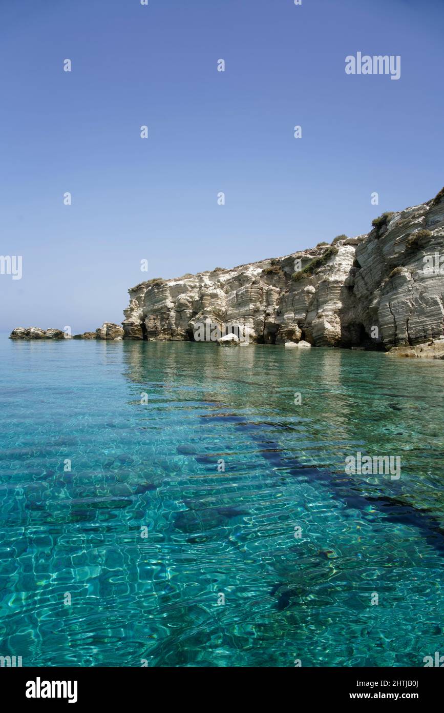 Île Megalo Aspriisi, île Lipsi ou Lissos, Archipel du Dodécanèse, Ile ...