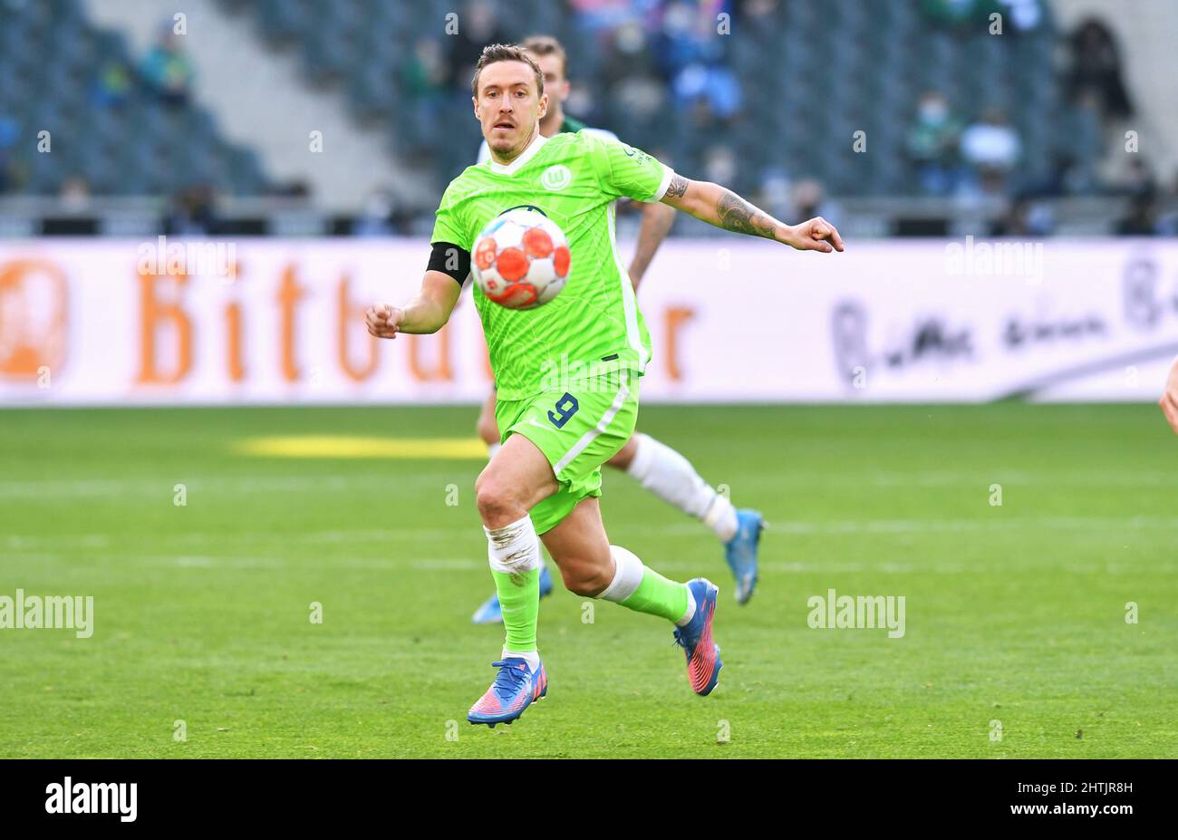 Bundesliga, Borussia Park Mönchengladbach: Borussia Mönchengladbach vs VfL Wolfsburg; Banque D'Images