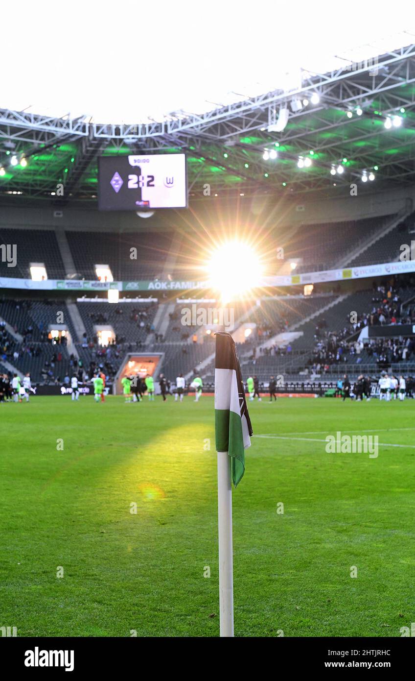 Bundesliga, Borussia Park Mönchengladbach: Borussia Mönchengladbach vs VfL Wolfsburg; Banque D'Images