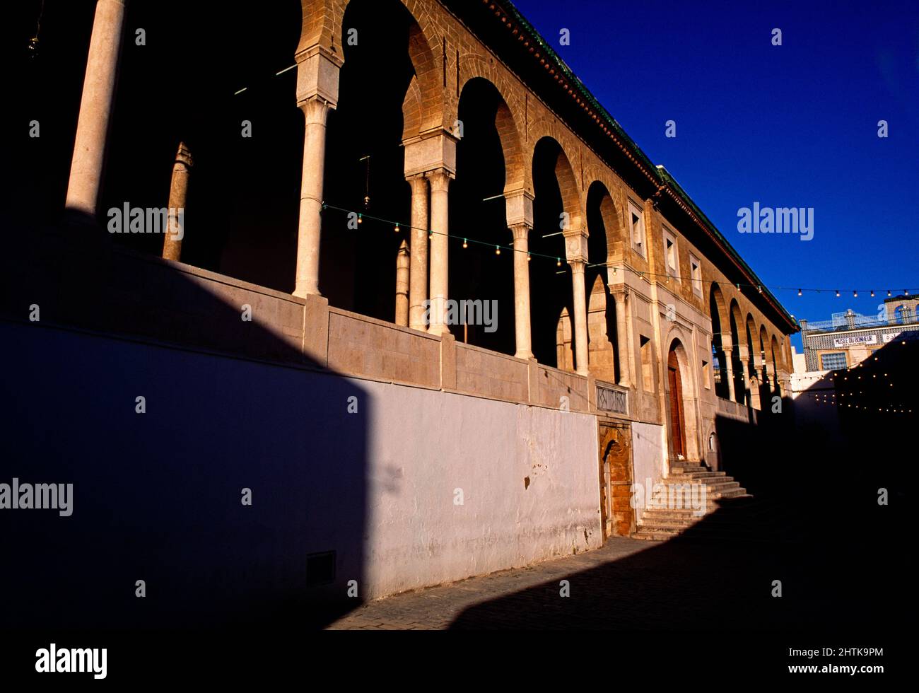 Tunis Tunisie Grande Mosquée Djemma Ez Zitouna Banque D'Images