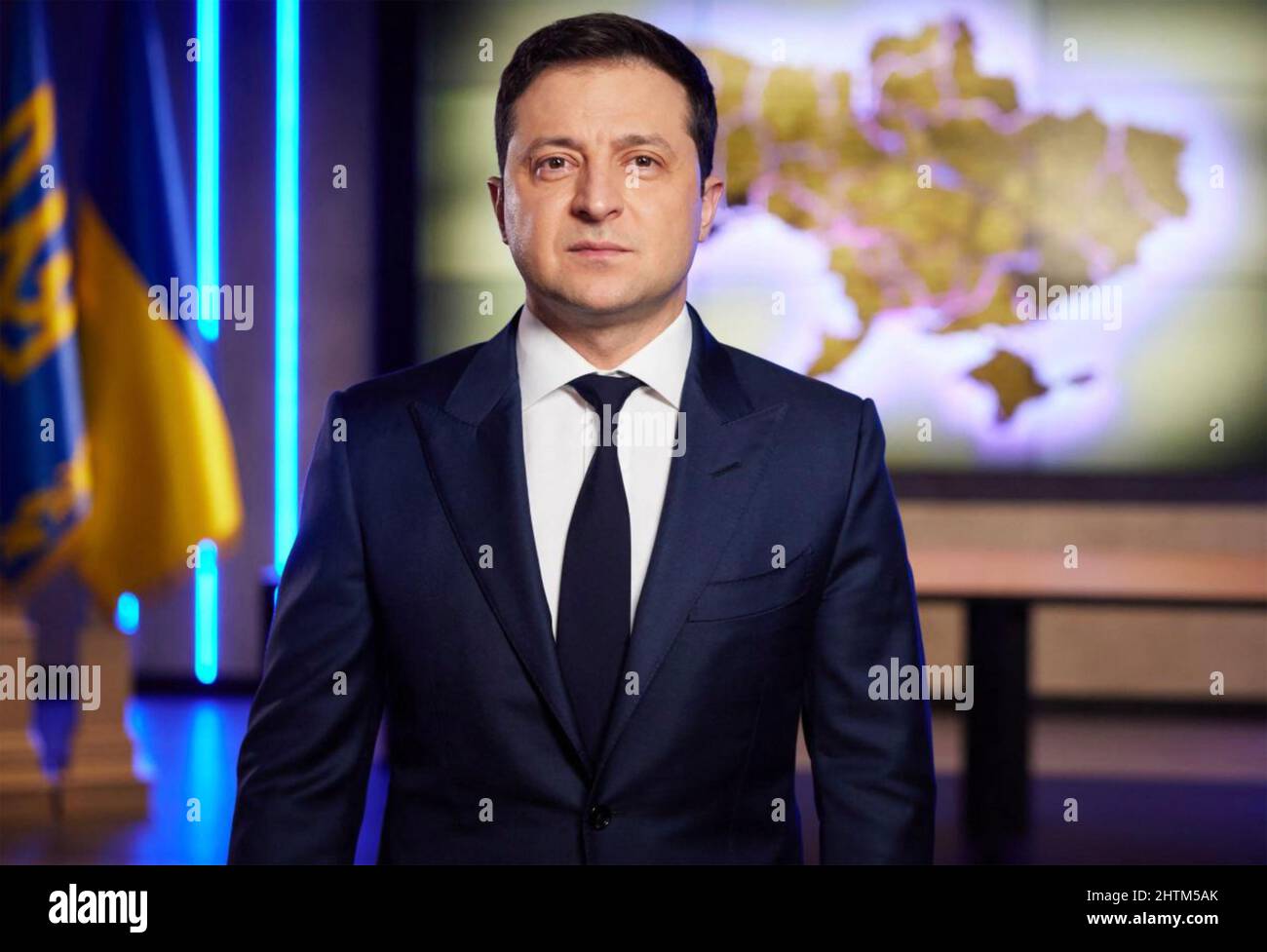 VOLODYMYR ZELENSKY 6th Président de l'Ukraine dans une photo de 2019 Banque D'Images