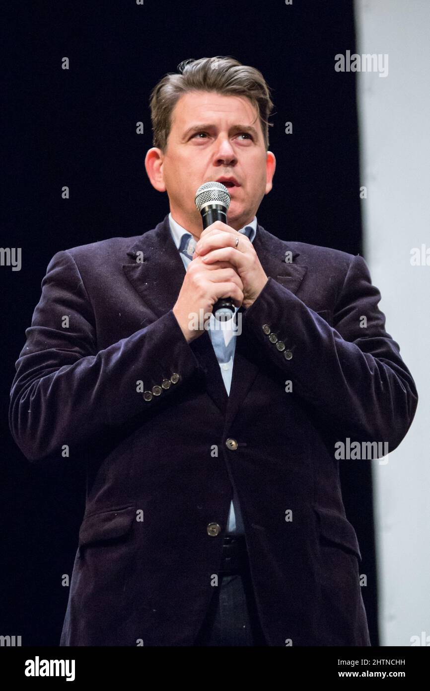 Paris, France. Le 01 mars 2022, Sylvain fort assiste à la rencontre SOS Ukraine - solidarité avec les combattants de la résistance de Kiev et le courageux président Volodymir Zelensky à l'initiative de Bernard-Henri Levy au Théâtre Antoine le 01 mars 2022 à Paris, en France. Photo de Nasser Berzane/ABACAPRESS.COM Banque D'Images