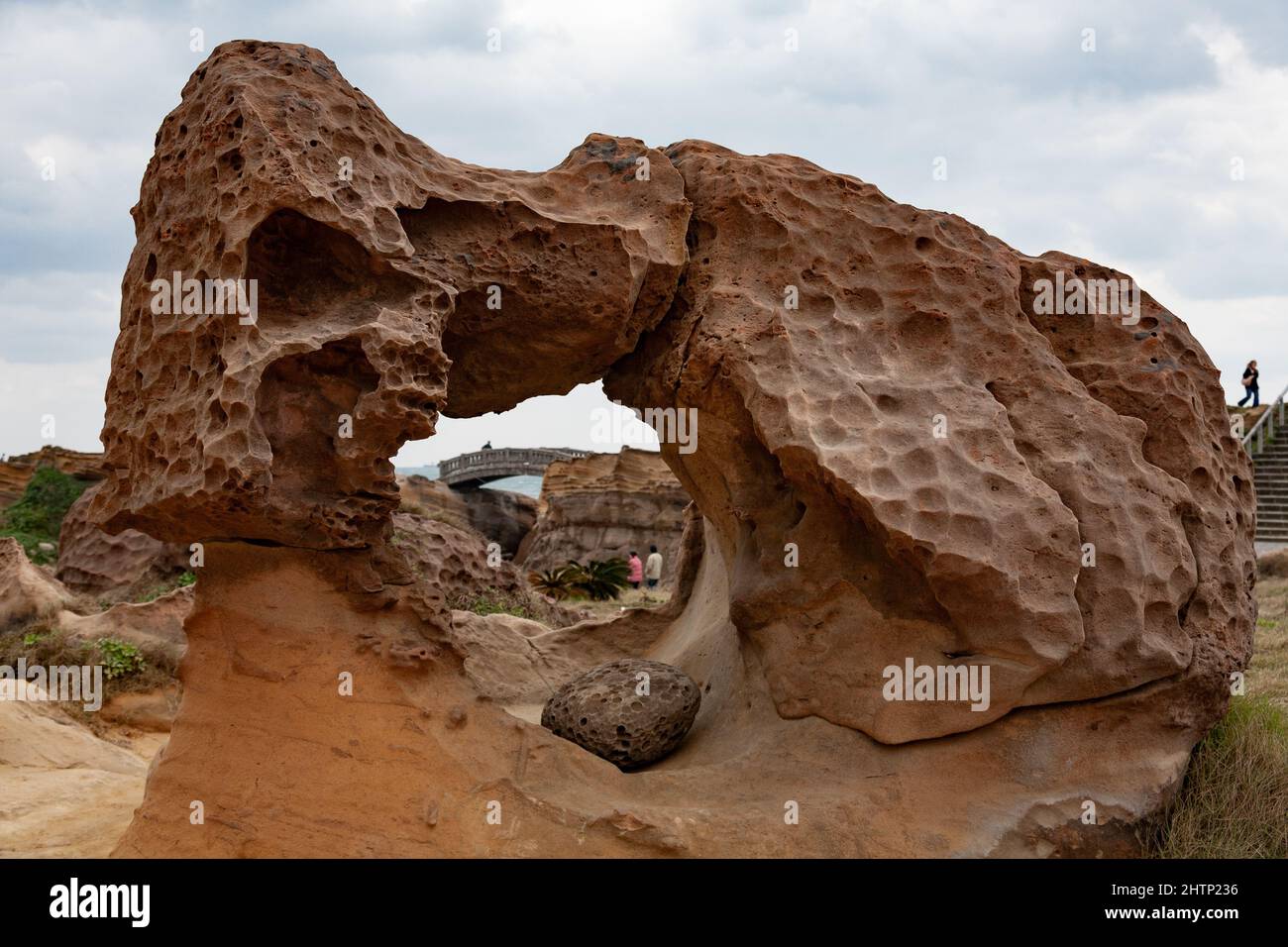 Yehliu Geopark, New Taipei City, Taïwan, ROC Banque D'Images