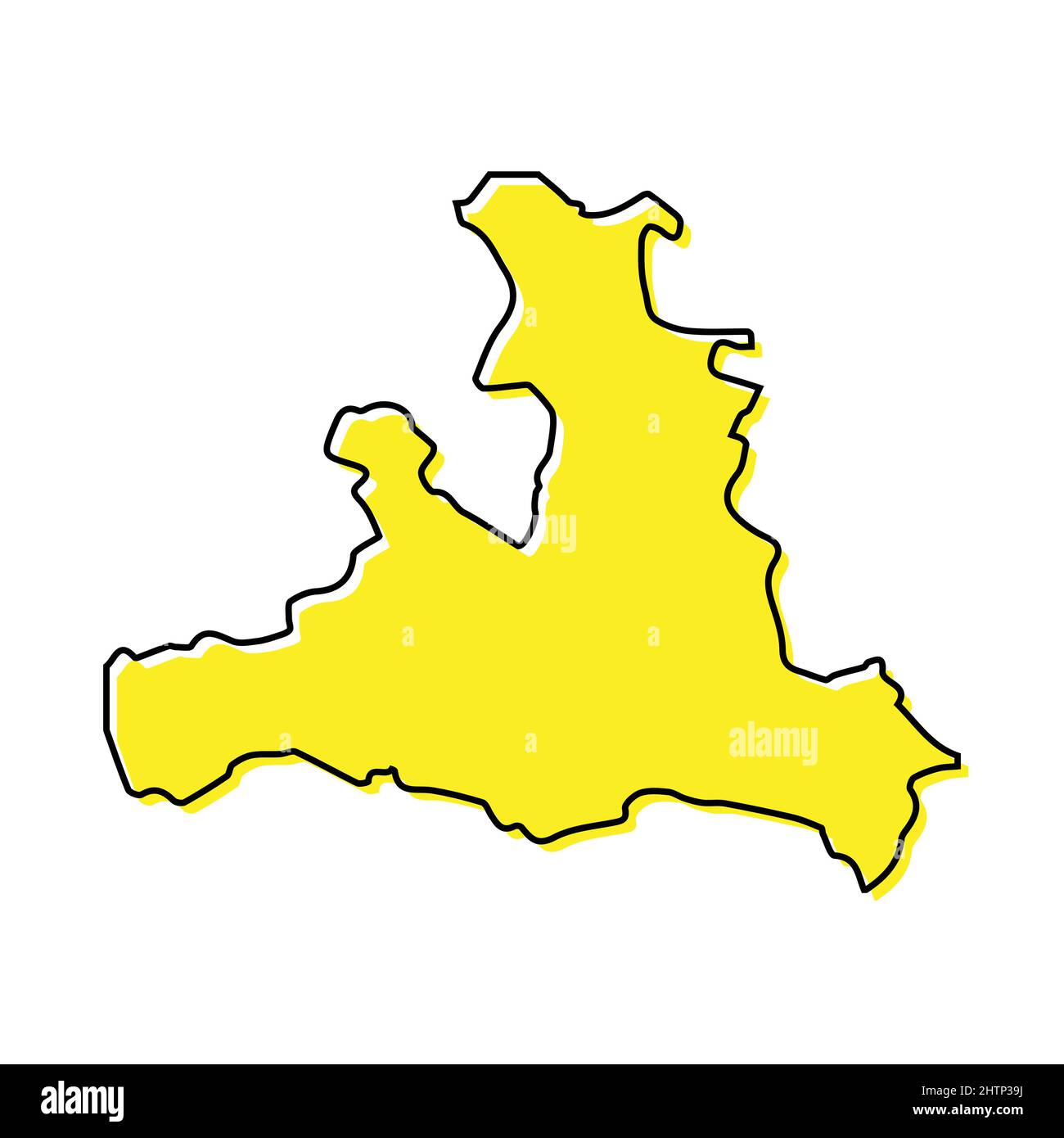 Carte simple de Salzbourg est un état de l'Autriche. Lignes stylisées minimalistes Illustration de Vecteur Carte simple de Salzbourg est un état de l'Autriche. Lignes stylisées minimalistes Illustration de Vecteur