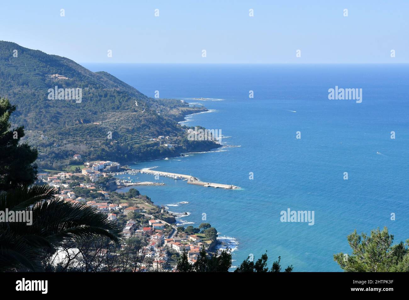 Castellabate, Italie Banque D'Images