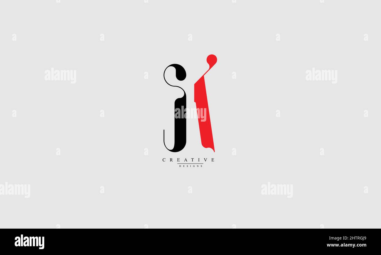 Lettres de l'alphabet initiales Monogram SK KS S K Illustration de Vecteur