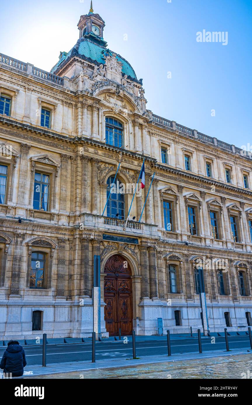 MARSEILLE, QUARTIER DE LA PRÉFECTURE, BDR FRANCE 13 Banque D'Images
