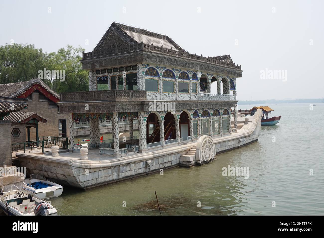 Bateau en marbre, Pékin Banque D'Images