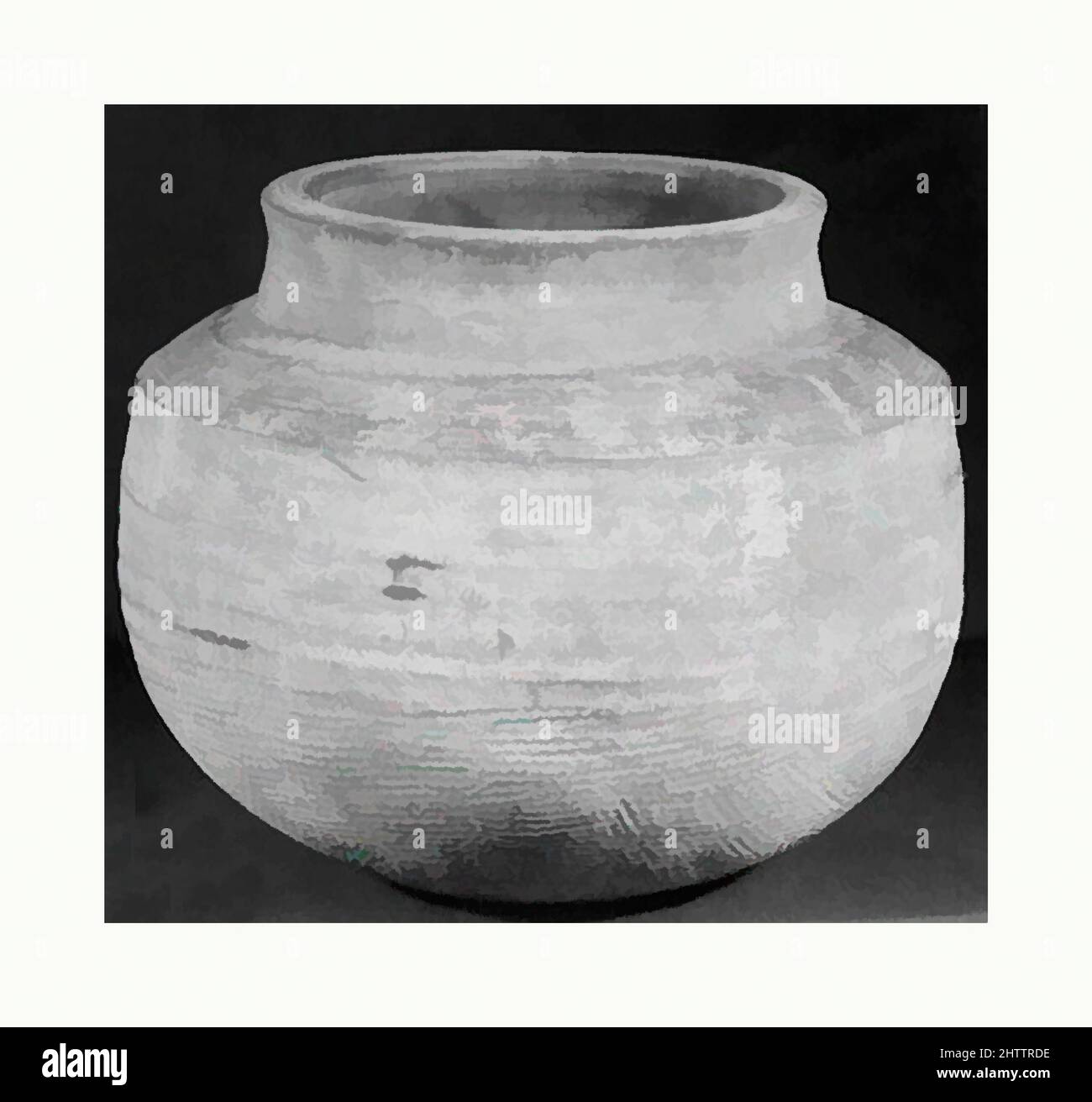 Art inspiré par le pot, dynastie Zhou orientale (770–256 av. J.-C.), Chine, faïence grise, H. 8 3/4 po. (22,2 cm), céramique, oeuvres classiques modernisées par Artotop avec une touche de modernité. Formes, couleur et valeur, impact visuel accrocheur sur l'art émotions par la liberté d'œuvres d'art d'une manière contemporaine. Un message intemporel qui cherche une nouvelle direction créative. Artistes qui se tournent vers le support numérique et créent le NFT Artotop Banque D'Images