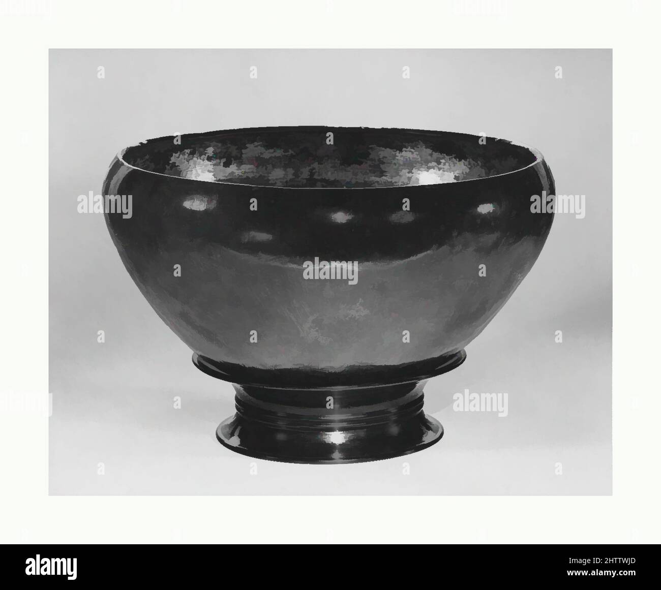 Art inspiré par le bouddhiste Ceremonial Alms Bowl, 金銅鉢, période Nara (710–794), Japon, bronze doré, H. 5 po (12,7 cm) ; diamètre 9 1/4 po (23,5 cm) ; diam. De la jante 9 po (22,9 cm), Metalwork, avec trois vêtements, un tabouret, et un filtre à eau, le bol d'alms était traditionnellement l'un des seuls, les œuvres classiques modernisées par Artotop avec une touche de modernité. Formes, couleur et valeur, impact visuel accrocheur sur l'art émotions par la liberté d'œuvres d'art d'une manière contemporaine. Un message intemporel qui cherche une nouvelle direction créative. Artistes qui se tournent vers le support numérique et créent le NFT Artotop Banque D'Images
