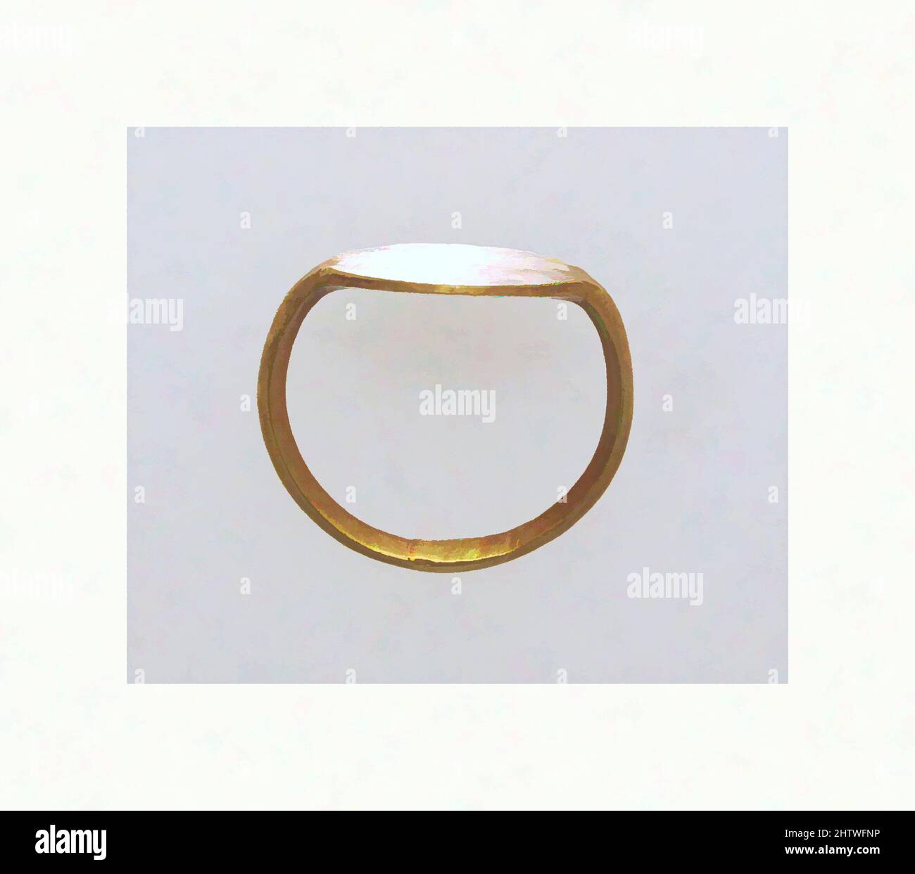 Art inspiré par Ring, Gold, autres: 3/4 × 7/8 × 7/16 po. (1,9 × 2,2 × 1 cm), Or et argent, oeuvres classiques modernisées par Artotop avec une touche de modernité. Formes, couleur et valeur, impact visuel accrocheur sur l'art émotions par la liberté d'œuvres d'art d'une manière contemporaine. Un message intemporel qui cherche une nouvelle direction créative. Artistes qui se tournent vers le support numérique et créent le NFT Artotop Banque D'Images