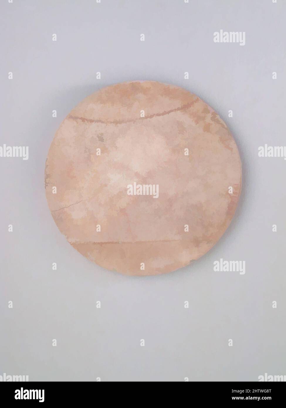 Art inspiré par Roundel, disque, OS, diamètre : 2 3/4 x 1/16 po. (7 x 0,2 cm, œuvres classiques modernisées par Artotop avec une touche de modernité. Formes, couleur et valeur, impact visuel accrocheur sur l'art émotions par la liberté d'œuvres d'art d'une manière contemporaine. Un message intemporel qui cherche une nouvelle direction créative. Artistes qui se tournent vers le support numérique et créent le NFT Artotop Banque D'Images