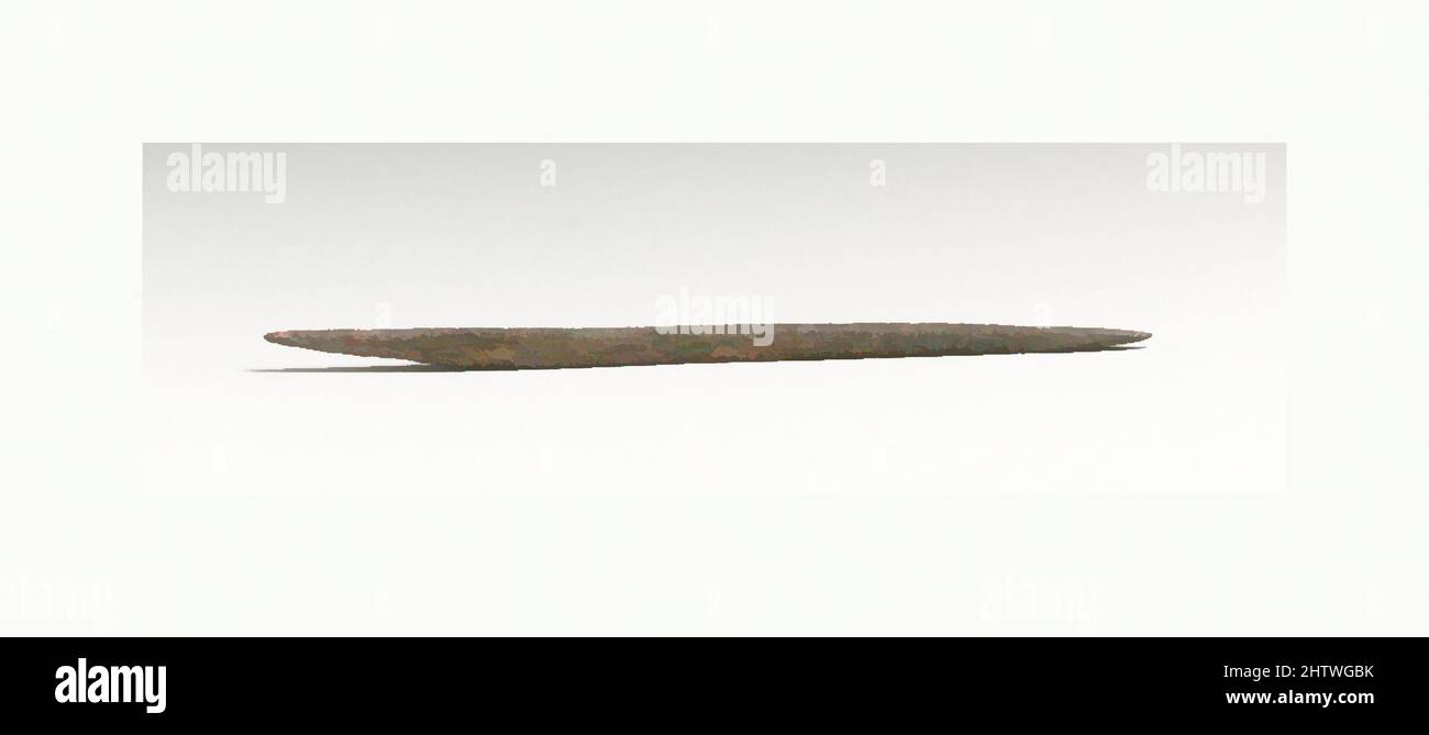 Art inspiré par awl, Cypriote, Bronze, autre: 3 3/4in. (9,5cm), bronzes, oeuvres classiques modernisées par Artotop avec une touche de modernité. Formes, couleur et valeur, impact visuel accrocheur sur l'art émotions par la liberté d'œuvres d'art d'une manière contemporaine. Un message intemporel qui cherche une nouvelle direction créative. Artistes qui se tournent vers le support numérique et créent le NFT Artotop Banque D'Images