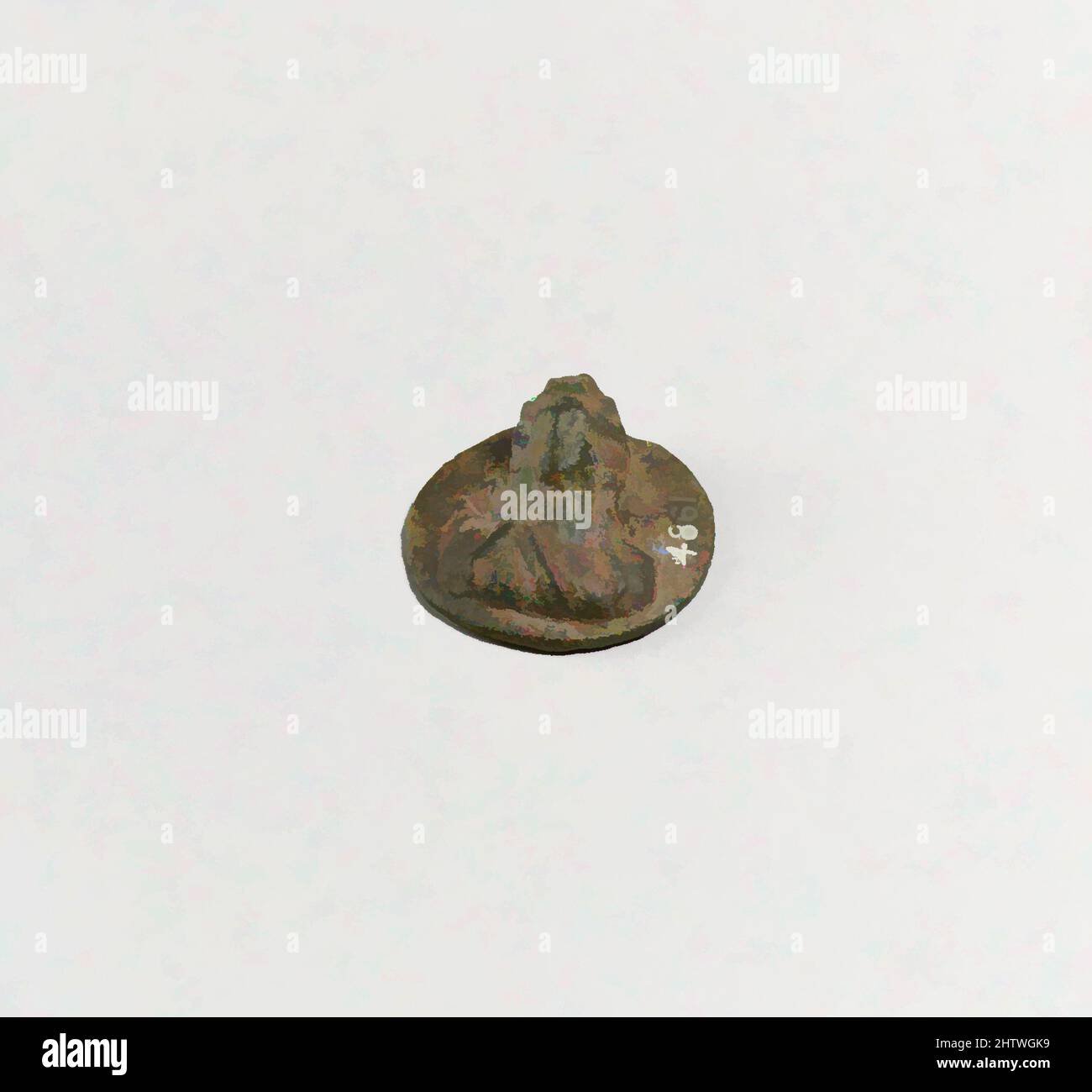 Art inspiré par Roundel, médaillon à la tête d'Artemis, romain, chypriote, bronze, autre: 13/16in. (2,1cm), bronzes, oeuvres classiques modernisées par Artotop avec une touche de modernité. Formes, couleur et valeur, impact visuel accrocheur sur l'art émotions par la liberté d'œuvres d'art d'une manière contemporaine. Un message intemporel qui cherche une nouvelle direction créative. Artistes qui se tournent vers le support numérique et créent le NFT Artotop Banque D'Images