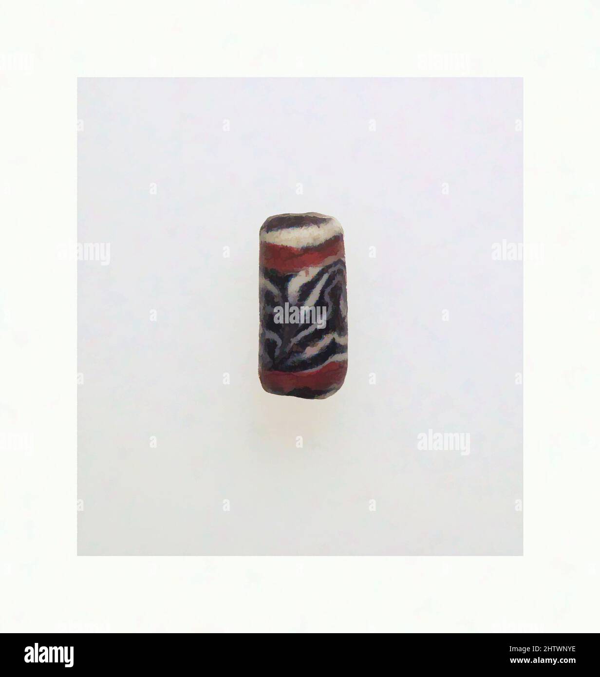 Art inspiré par les perles, le verre, autres: 3/4 x 3/8 po. (1,9 x 0,9 cm), verre, oeuvres classiques modernisées par Artotop avec une touche de modernité. Formes, couleur et valeur, impact visuel accrocheur sur l'art émotions par la liberté d'œuvres d'art d'une manière contemporaine. Un message intemporel qui cherche une nouvelle direction créative. Artistes qui se tournent vers le support numérique et créent le NFT Artotop Banque D'Images