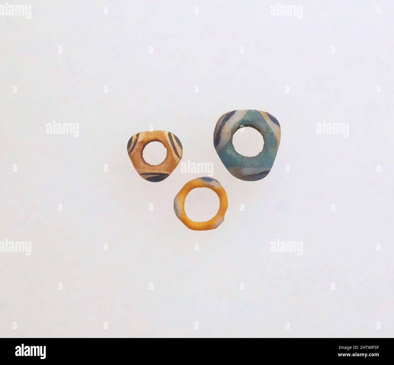 Art inspiré par les perles, 3, verre, diamètre (perle 1 S): 3/8 po. (0,9 cm), verre, oeuvres classiques modernisées par Artotop avec une touche de modernité. Formes, couleur et valeur, impact visuel accrocheur sur l'art émotions par la liberté d'œuvres d'art d'une manière contemporaine. Un message intemporel qui cherche une nouvelle direction créative. Artistes qui se tournent vers le support numérique et créent le NFT Artotop Banque D'Images