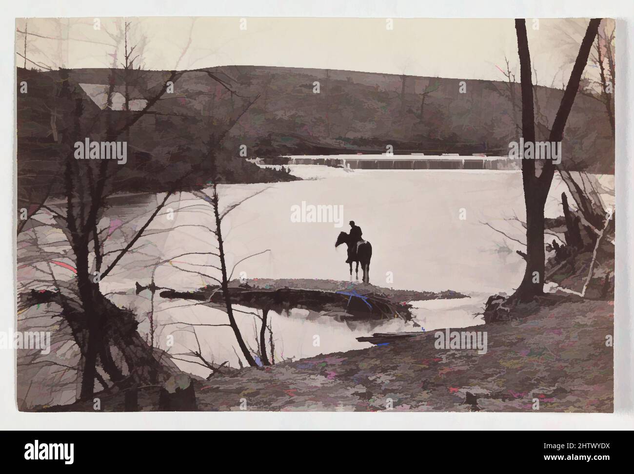 Art inspiré par Bull Run, 1861–62, impression argentée d'une négatif en verre, photographies, Andrew Joseph Russell (américain, 1830–1902), Timothy H. O'Sullivan (américain, né en Irlande, 1840–1882), George N. Barnard (américain, 1819–1902, œuvres classiques modernisées par Artotop avec une touche de modernité. Formes, couleur et valeur, impact visuel accrocheur sur l'art émotions par la liberté d'œuvres d'art d'une manière contemporaine. Un message intemporel qui cherche une nouvelle direction créative. Artistes qui se tournent vers le support numérique et créent le NFT Artotop Banque D'Images