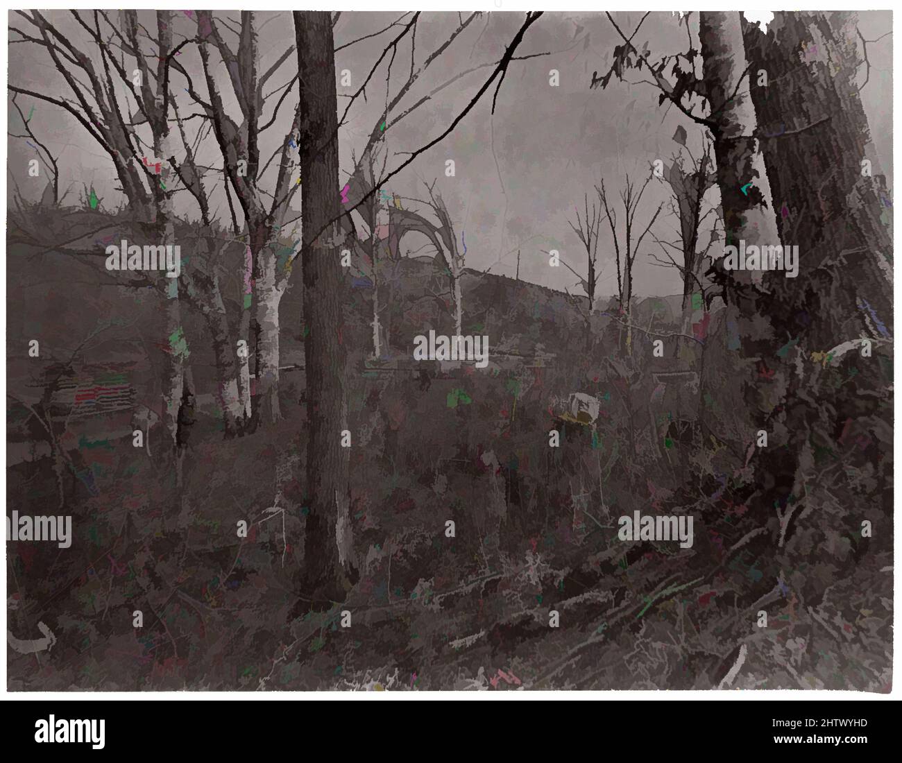 Art inspiré par Bull Run, Virginie, 1861–62, impression argentée d'une négatif en verre, photographies, George N. Barnard (américain, 1819–1902), Timothy H. O'Sullivan (américain, né en Irlande, 1840–1882, œuvres classiques modernisées par Artotop avec un peu de modernité. Formes, couleur et valeur, impact visuel accrocheur sur l'art émotions par la liberté d'œuvres d'art d'une manière contemporaine. Un message intemporel qui cherche une nouvelle direction créative. Artistes qui se tournent vers le support numérique et créent le NFT Artotop Banque D'Images