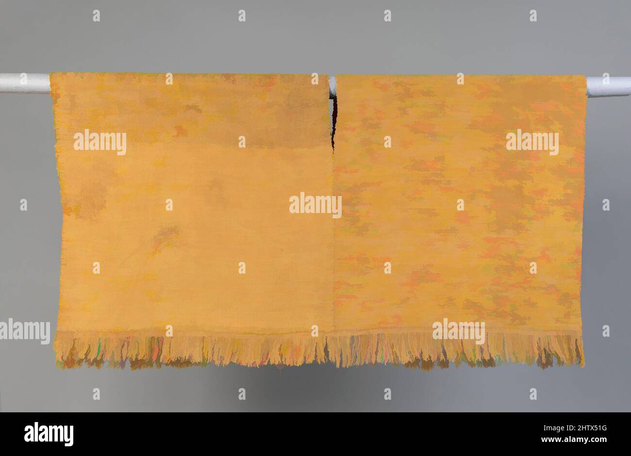 Art inspiré par la tunique sans manches, 12th–15th Century, Pérou, Chimú, coton, Poils de camélidés, H. 40 x W. 22 1/4 po (101,6 x 56,5 cm), textiles-Woven, oeuvres classiques modernisées par Artotop avec une touche de modernité. Formes, couleur et valeur, impact visuel accrocheur sur l'art émotions par la liberté d'œuvres d'art d'une manière contemporaine. Un message intemporel qui cherche une nouvelle direction créative. Artistes qui se tournent vers le support numérique et créent le NFT Artotop Banque D'Images