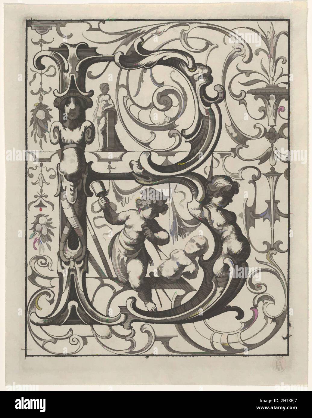 Art inspiré par Newes ABC Buchlein, 1627, plaques : gravure, 8 11/16 × 7 × 9/16 po. (22,1 × 17,8 × 1,5 cm), Livres, oeuvres classiques modernisées par Artotop avec une touche de modernité. Formes, couleur et valeur, impact visuel accrocheur sur l'art émotions par la liberté d'œuvres d'art d'une manière contemporaine. Un message intemporel qui cherche une nouvelle direction créative. Artistes qui se tournent vers le support numérique et créent le NFT Artotop Banque D'Images