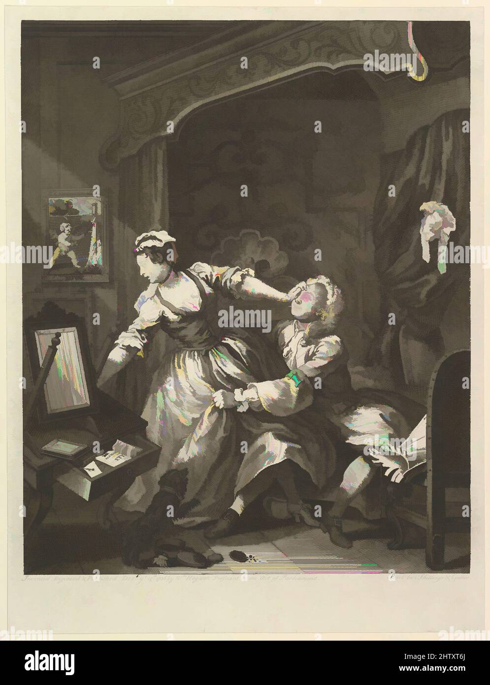 Art inspiré par avant, 15 décembre 1736, gravure et gravure; deuxième état de trois, feuille: 16 1/2 x 12 5/8 po. (41,9 x 32 cm), Prints, William Hogarth (Britannique, Londres 1697–1764 Londres, œuvres classiques modernisées par Artotop avec une touche de modernité. Formes, couleur et valeur, impact visuel accrocheur sur l'art émotions par la liberté d'œuvres d'art d'une manière contemporaine. Un message intemporel qui cherche une nouvelle direction créative. Artistes qui se tournent vers le support numérique et créent le NFT Artotop Banque D'Images