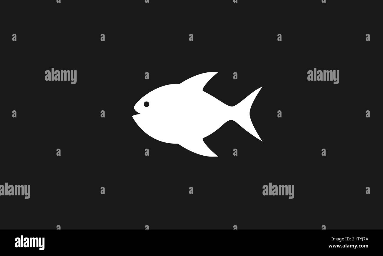 Logo Fish Sea Vector Illustration de Vecteur