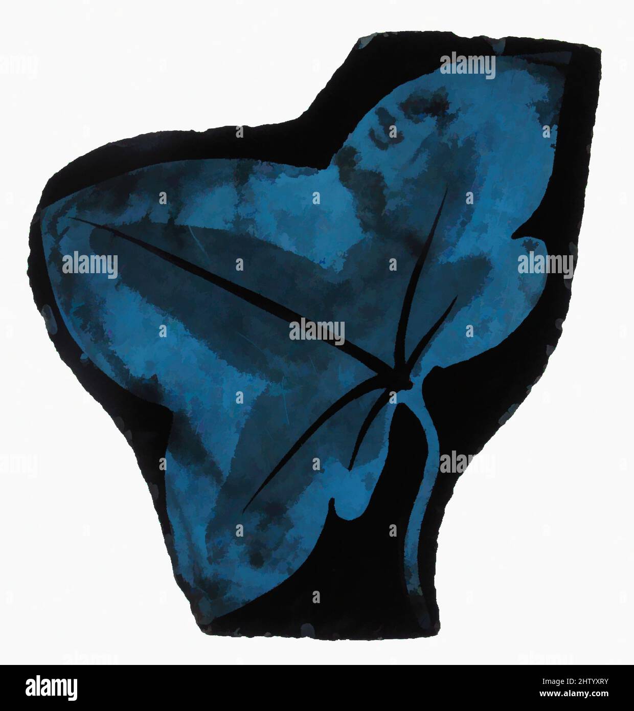 Art inspiré par Glass fragment, 14th Century, français, Pot Metal Glass, total: 4 1/4 x 3 po. (11 x 7,5 cm), vitraux, oeuvres classiques modernisées par Artotop avec une touche de modernité. Formes, couleur et valeur, impact visuel accrocheur sur l'art émotions par la liberté d'œuvres d'art d'une manière contemporaine. Un message intemporel qui cherche une nouvelle direction créative. Artistes qui se tournent vers le support numérique et créent le NFT Artotop Banque D'Images