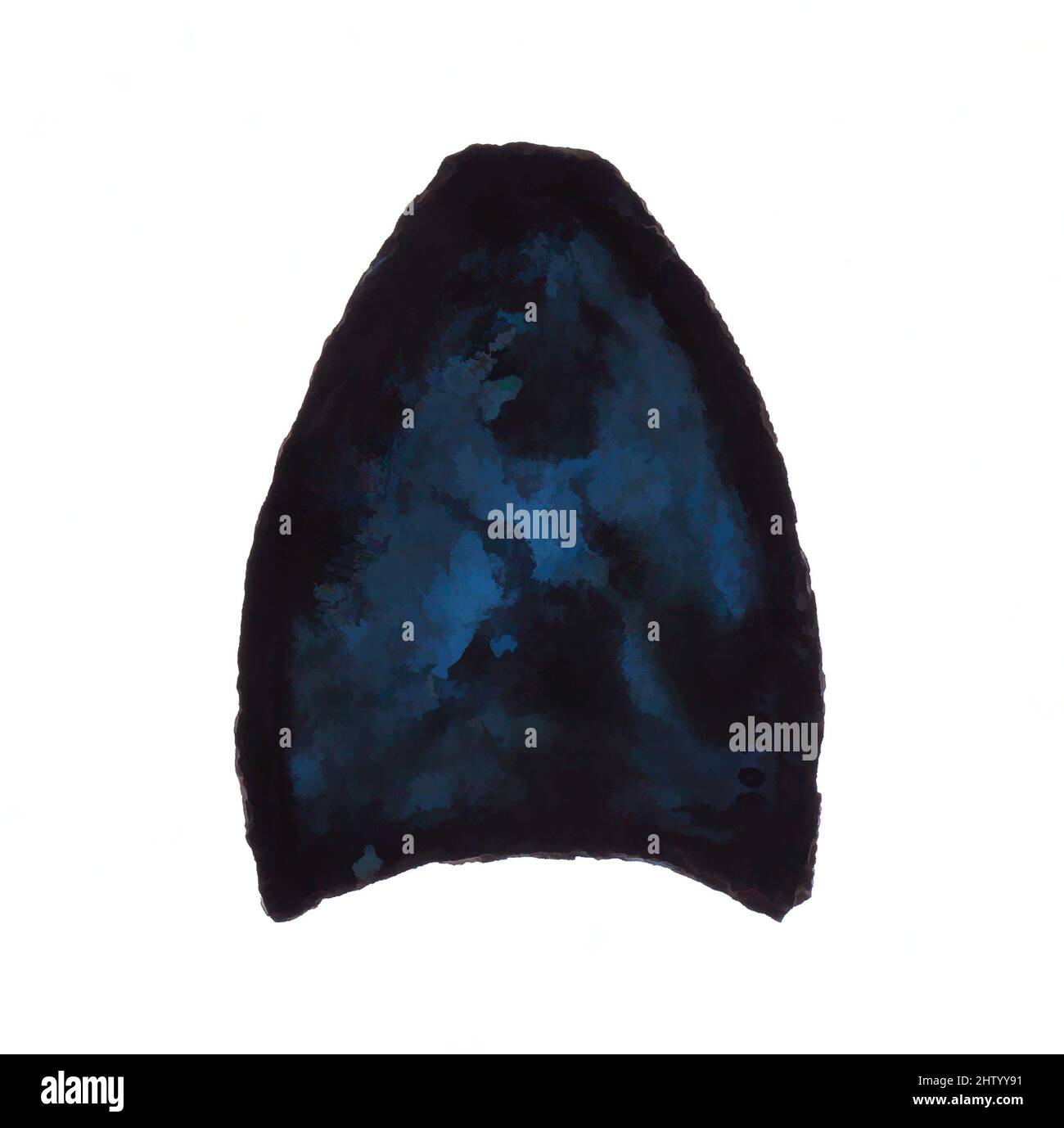 Art inspiré par Glass fragment, 13th–14th Century, européen, Pot Metal Glass, total: 2 x 1 1/2 po (5 x 4 cm), vitrail, oeuvres classiques modernisées par Artotop avec une touche de modernité. Formes, couleur et valeur, impact visuel accrocheur sur l'art émotions par la liberté d'œuvres d'art d'une manière contemporaine. Un message intemporel qui cherche une nouvelle direction créative. Artistes qui se tournent vers le support numérique et créent le NFT Artotop Banque D'Images