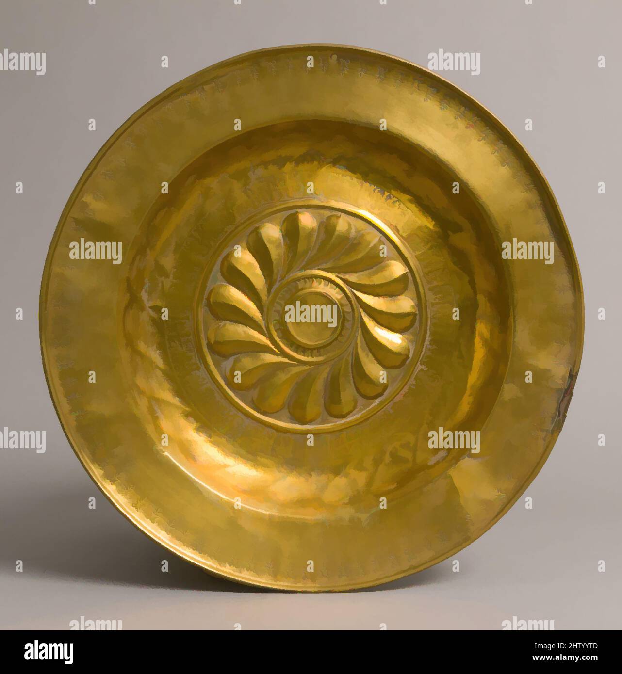 Art inspiré par la vaisselle, début du 16th siècle, allemand, laiton, total: 15 1/4 x 1 15/16 po. (38,7 x 4,9 cm), Metalwork-Brass, oeuvres classiques modernisées par Artotop avec une touche de modernité. Formes, couleur et valeur, impact visuel accrocheur sur l'art émotions par la liberté d'œuvres d'art d'une manière contemporaine. Un message intemporel qui cherche une nouvelle direction créative. Artistes qui se tournent vers le support numérique et créent le NFT Artotop Banque D'Images