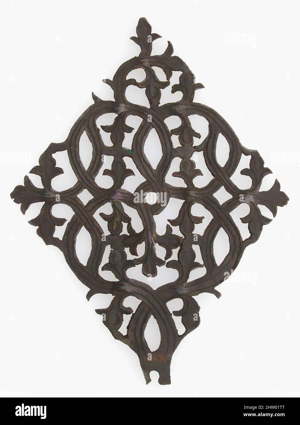 Art inspiré par la pointe de la bande de porte, 15th siècle, allemand, fer, total: 6 1/4 x 4 11/16 x 3/16 po. (15,9 x 11,9 x 0,4 cm), Metalwork-Iron, œuvres classiques modernisées par Artotop avec une touche de modernité. Formes, couleur et valeur, impact visuel accrocheur sur l'art émotions par la liberté d'œuvres d'art d'une manière contemporaine. Un message intemporel qui cherche une nouvelle direction créative. Artistes qui se tournent vers le support numérique et créent le NFT Artotop Banque D'Images